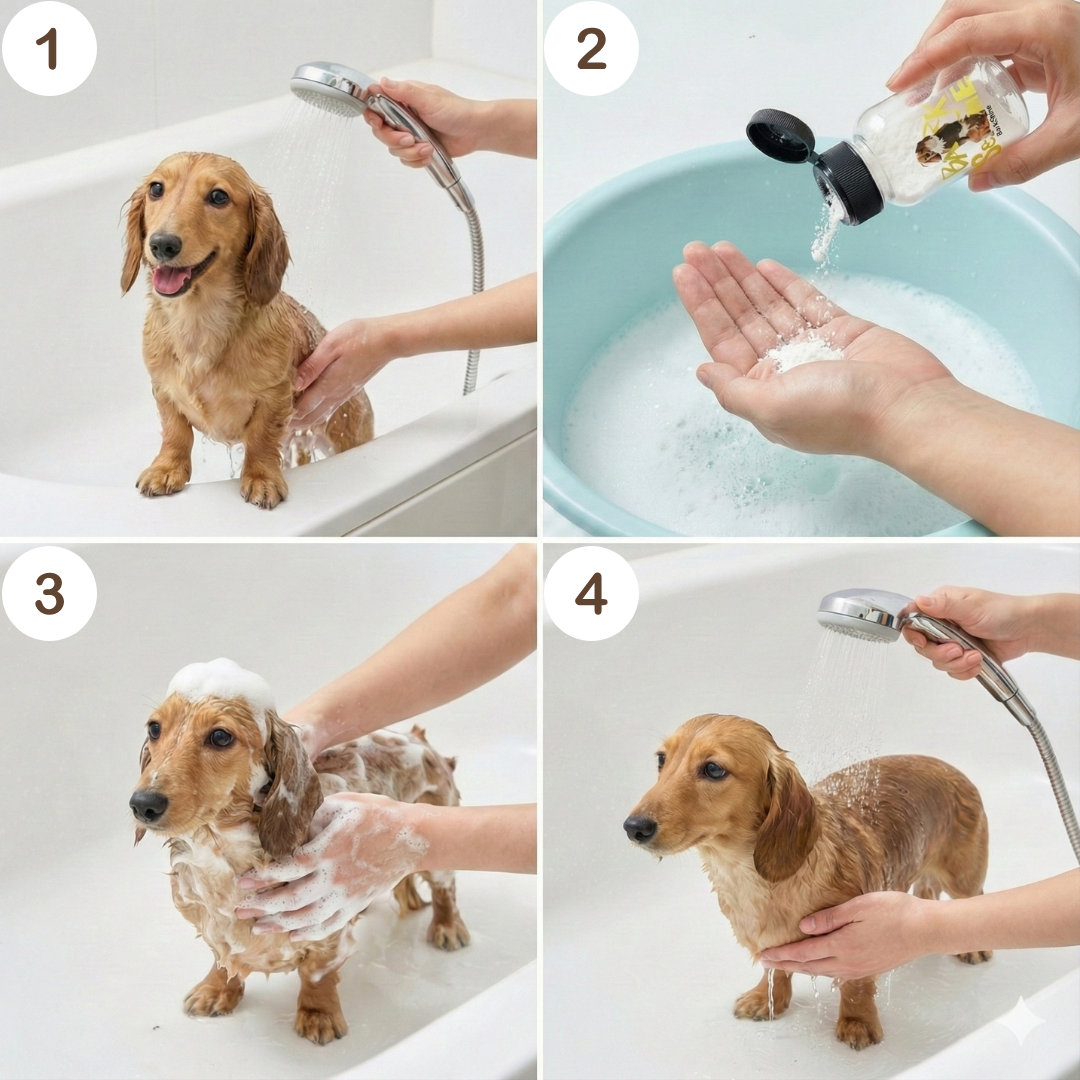 Bark&Shineパウダーシャンプートライアルセットー